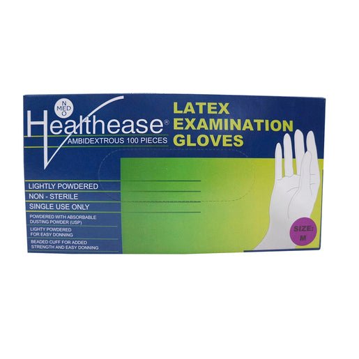 Surgical Glove Latex Lightly Powder Healthease Medium 100 - Shopping4Africa