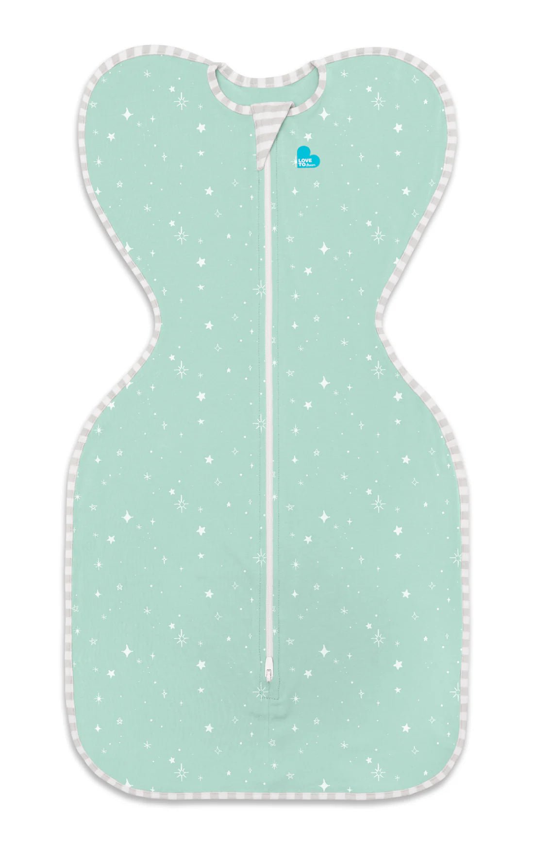 Swaddle up Lite 0.2 Tog Mint Green Stars - Shopping4Africa