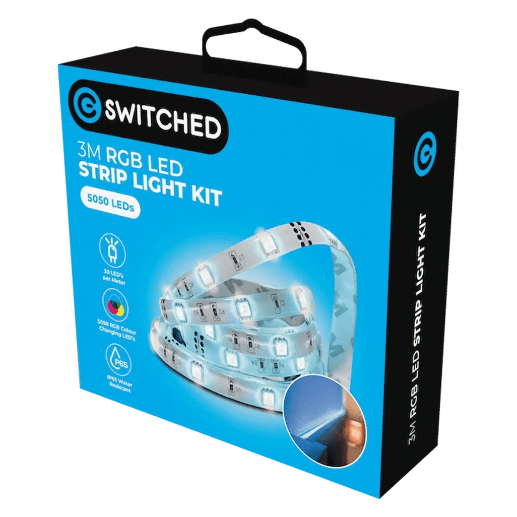 Switched 3m RGB LED Strip Light Kit - Shopping4Africa
