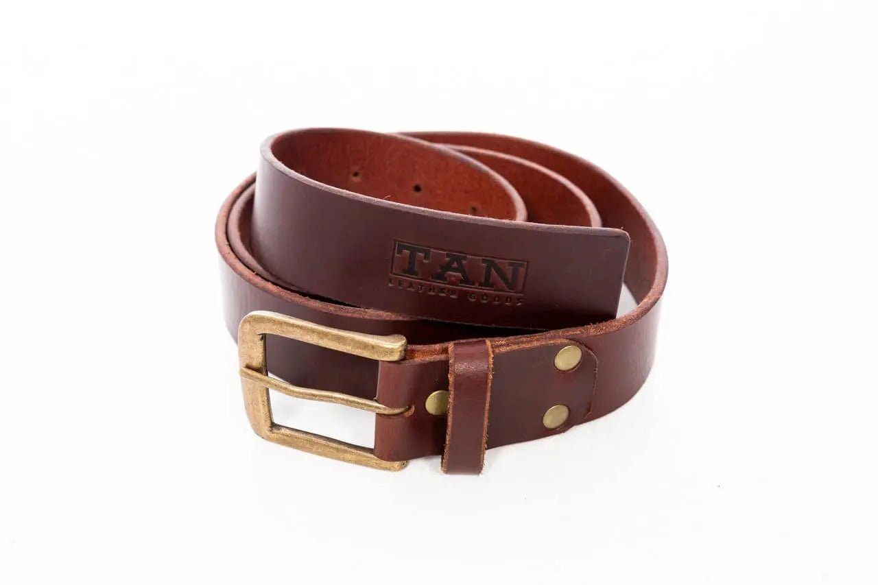 Tan Leather Belt - Shopping4Africa