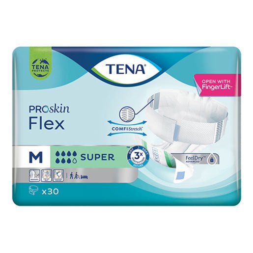 Tena Proskin Flex Super Medium Diaper 30s - Shopping4Africa