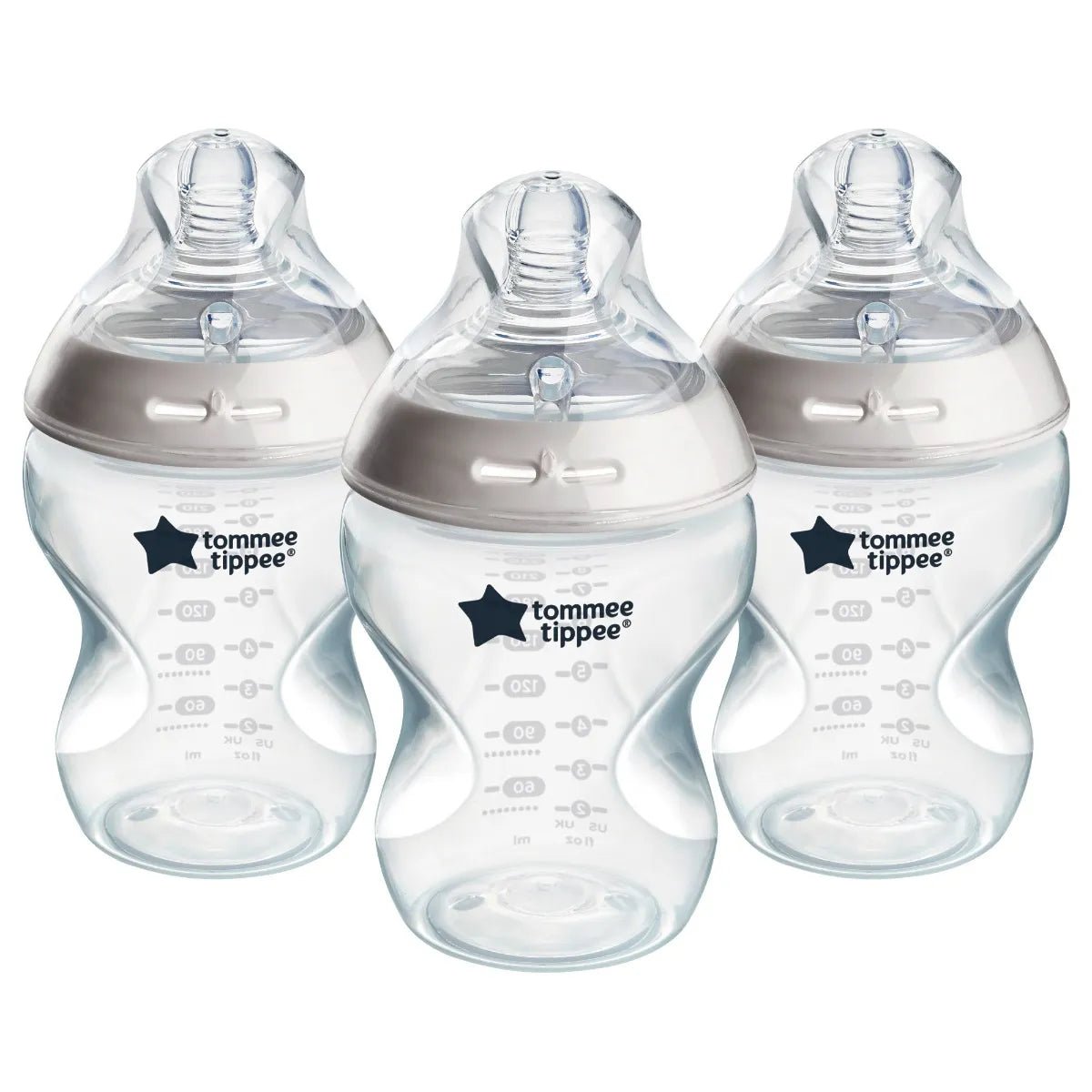 Tommee Tippee Closer To Nature 260ml Self Sterilizing Clear Bottle 0M+ - Shopping4Africa