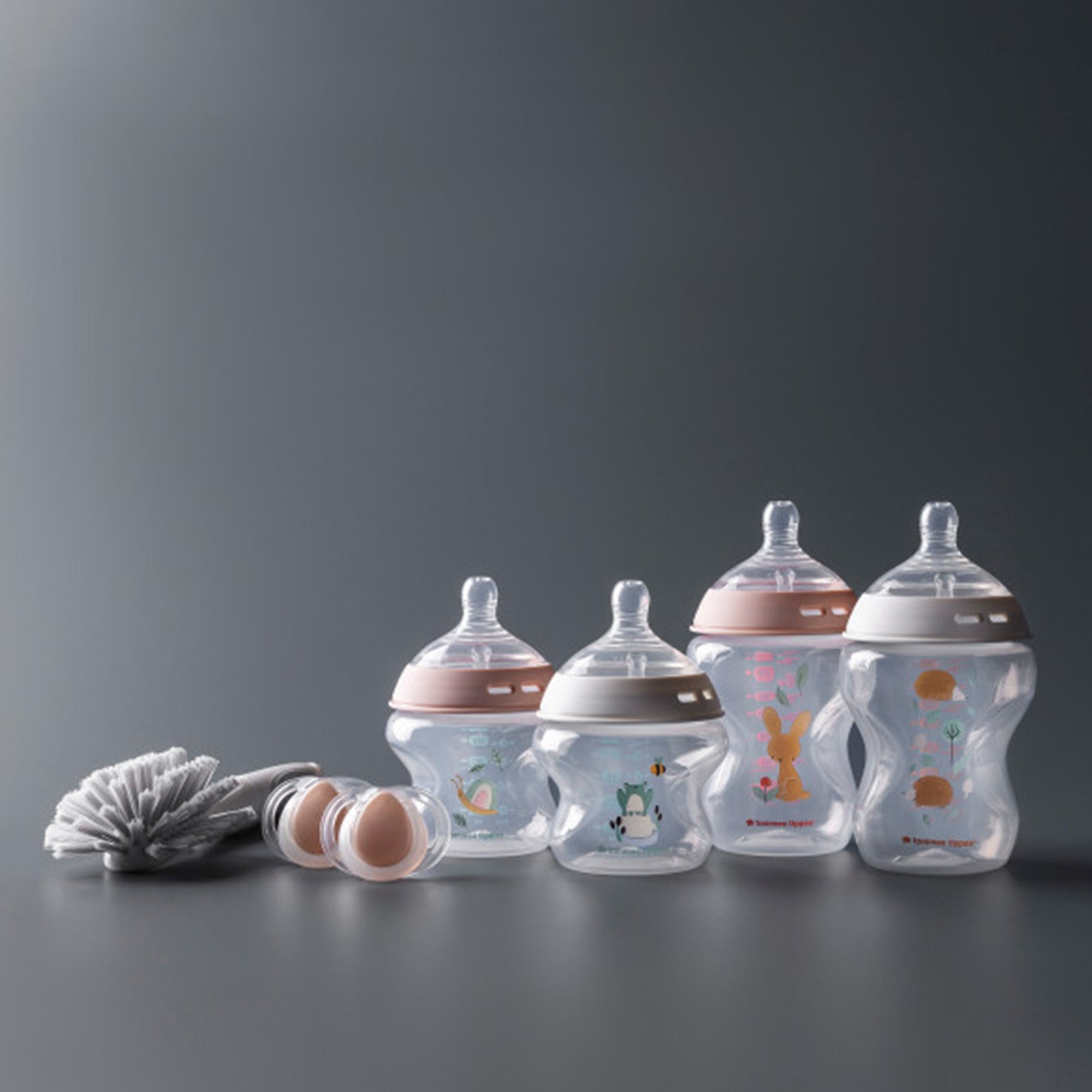 Tommee Tippee Closer To Nature Newborn Baby Bottle Feeding Starter Kit - Girl - Shopping4Africa