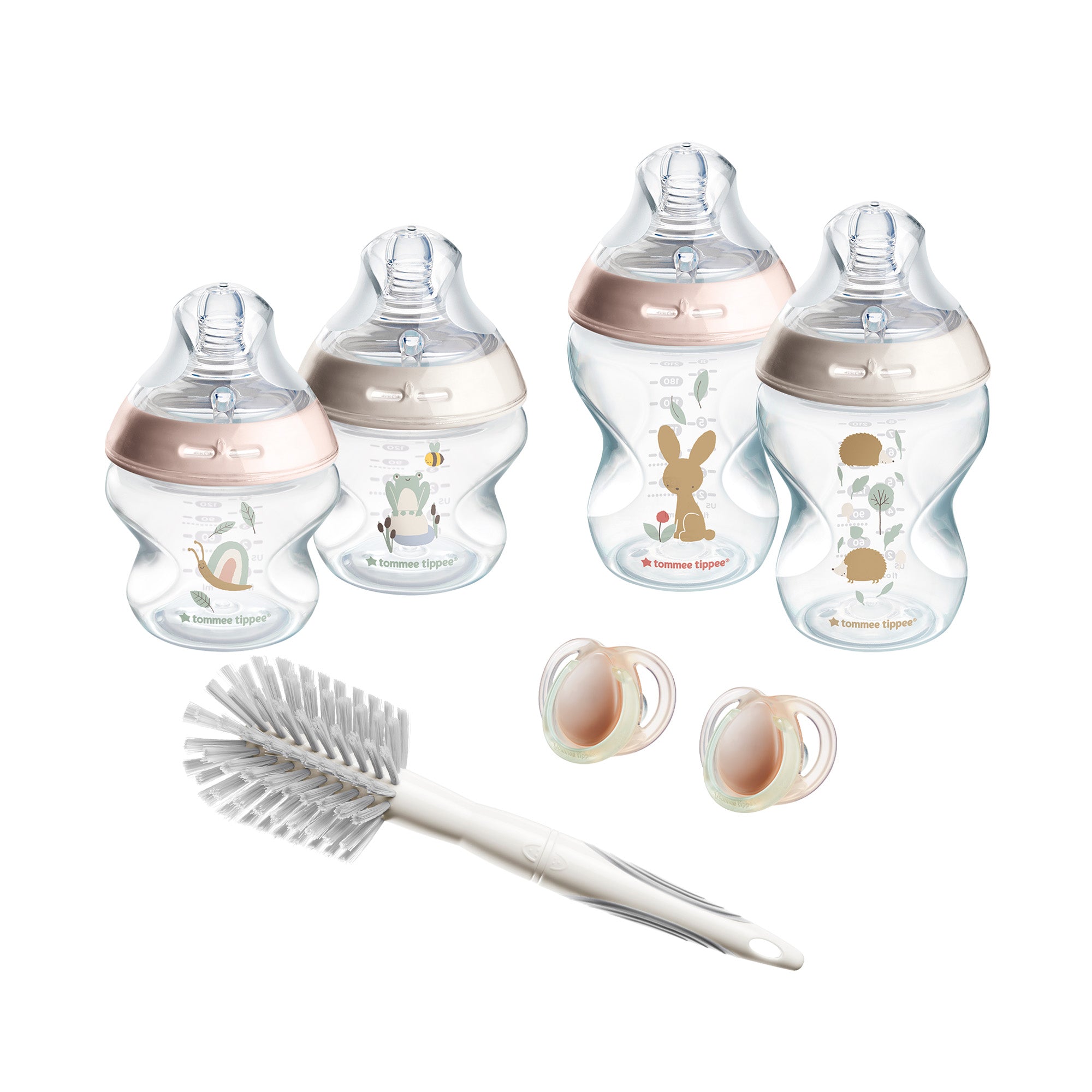 Tommee Tippee Closer To Nature Newborn Baby Bottle Feeding Starter Kit - Girl - Shopping4Africa
