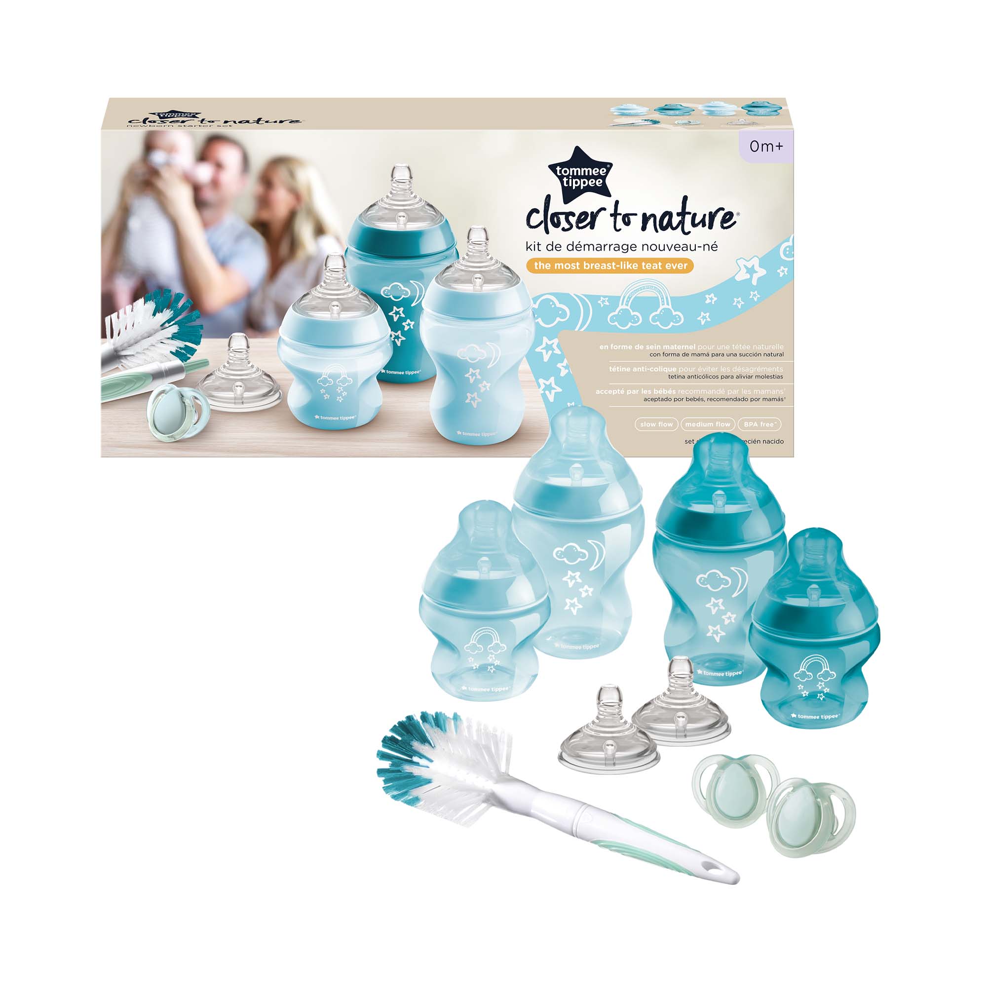 Tommee Tippee Closer To Nature Newborn Starter Kit - Blue - Shopping4Africa