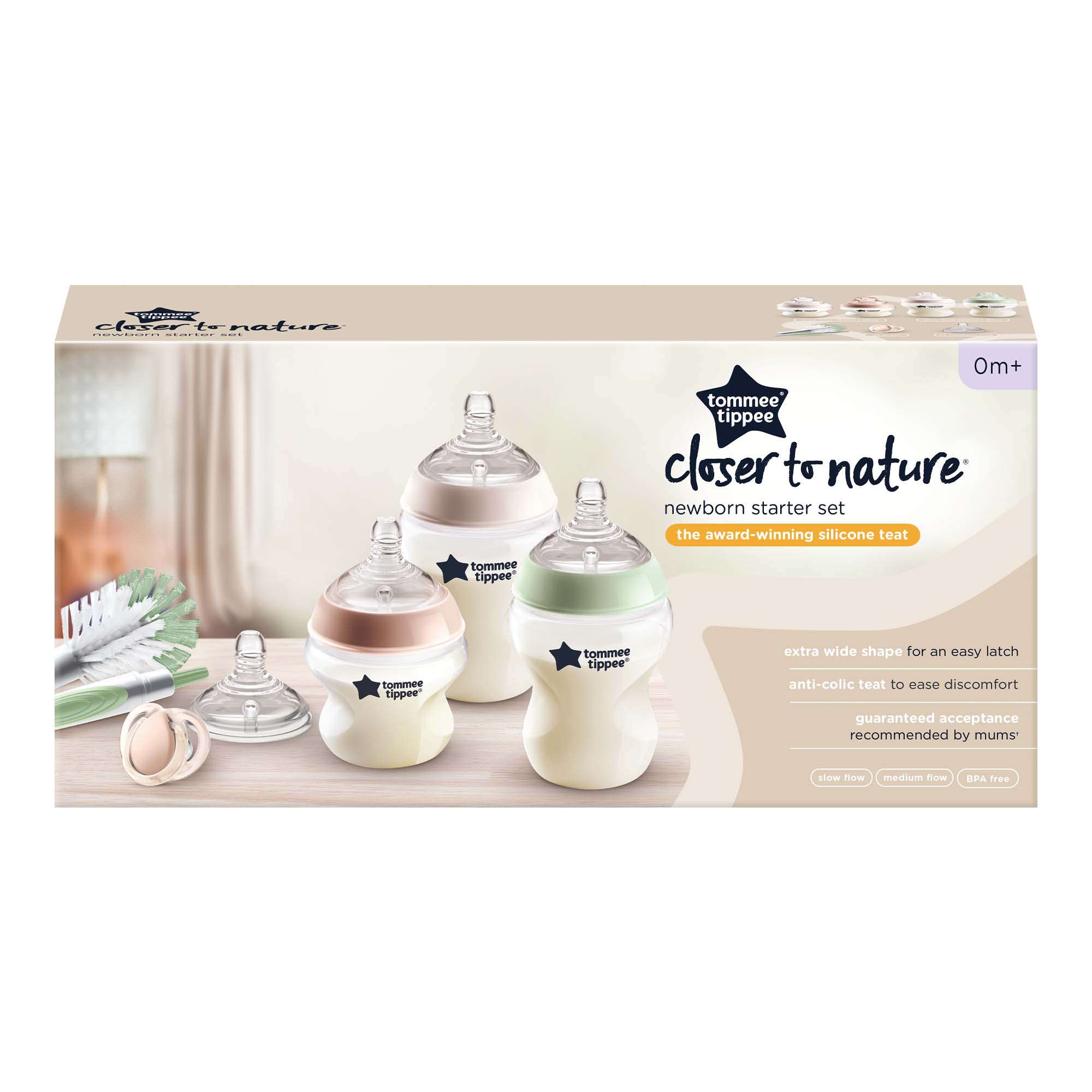 Tommee Tippee Closer To Nature Newborn Starter Kit - Pink - Shopping4Africa