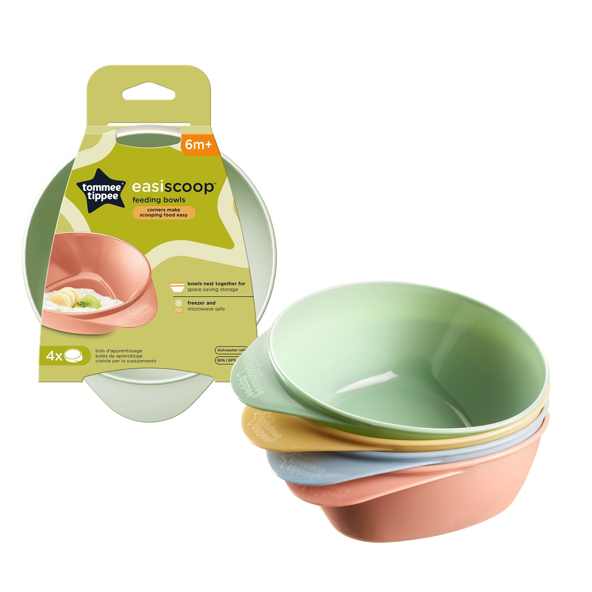Tommee Tippee Easy Scoop Bowls 7M+ - Shopping4Africa