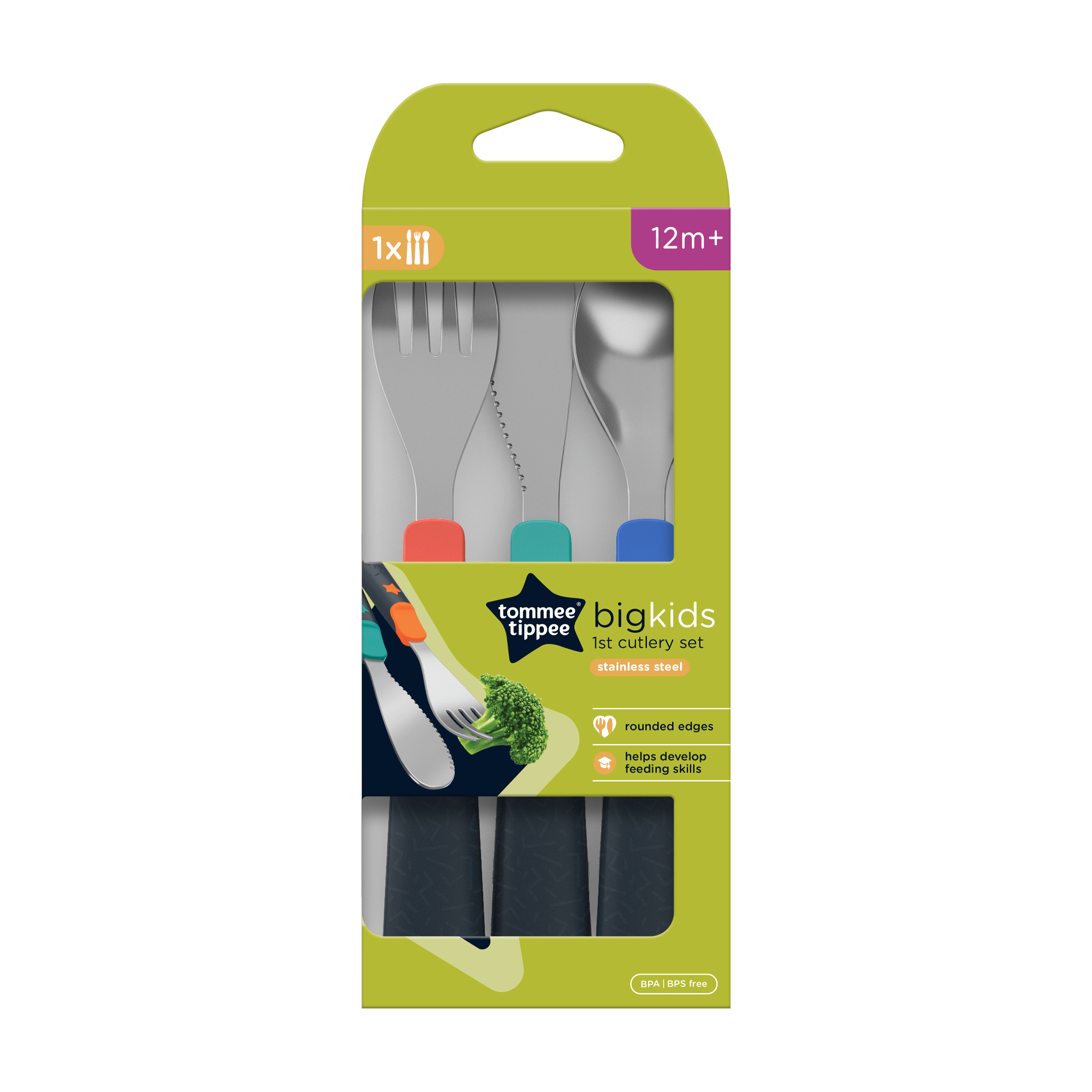 Tommee Tippee Grown Up 1St Cutlery Set 12M+ - Shopping4Africa