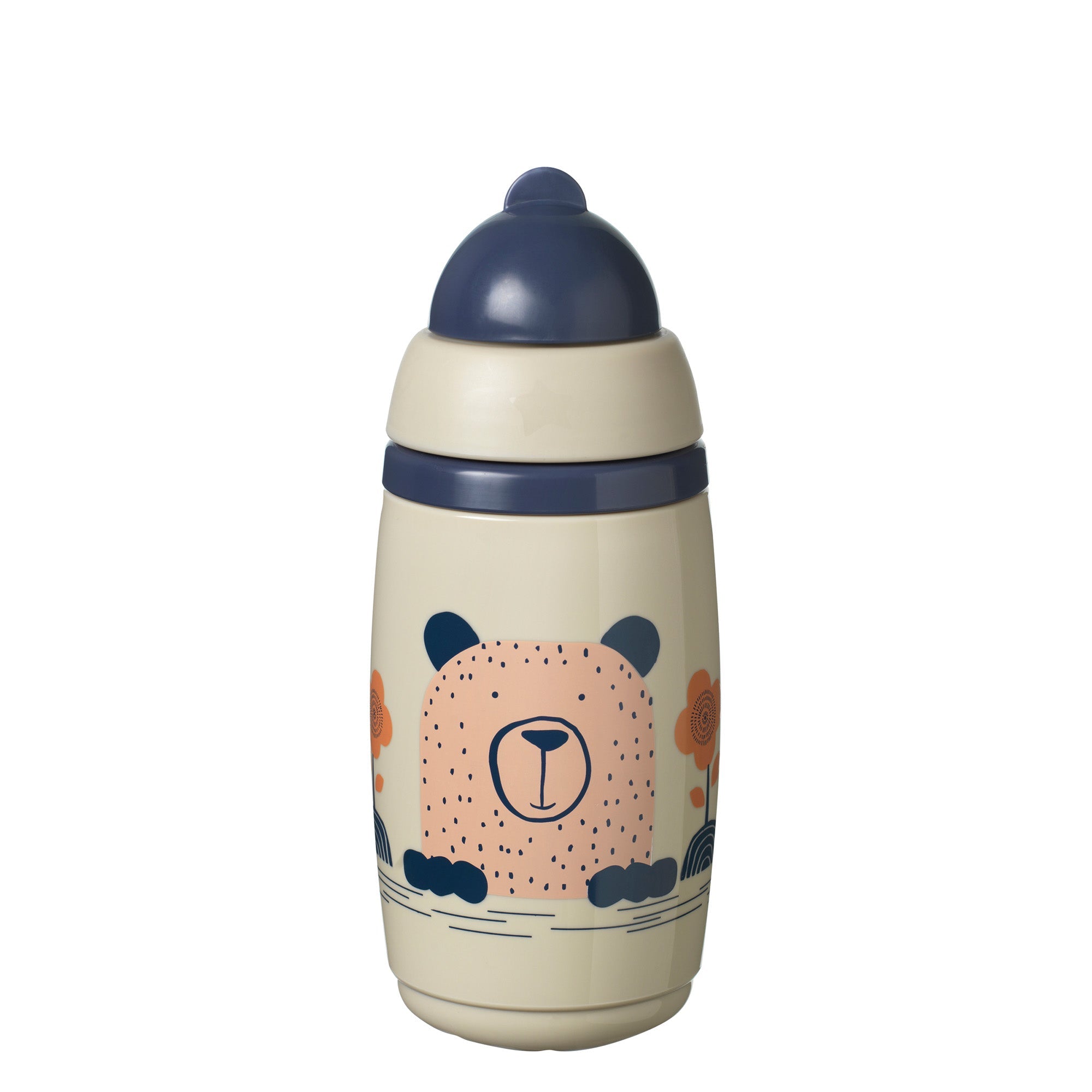 Tommee Tippee Insulated Leak - Proof Toddler Straw Cup - Grey 36M+ - Shopping4Africa