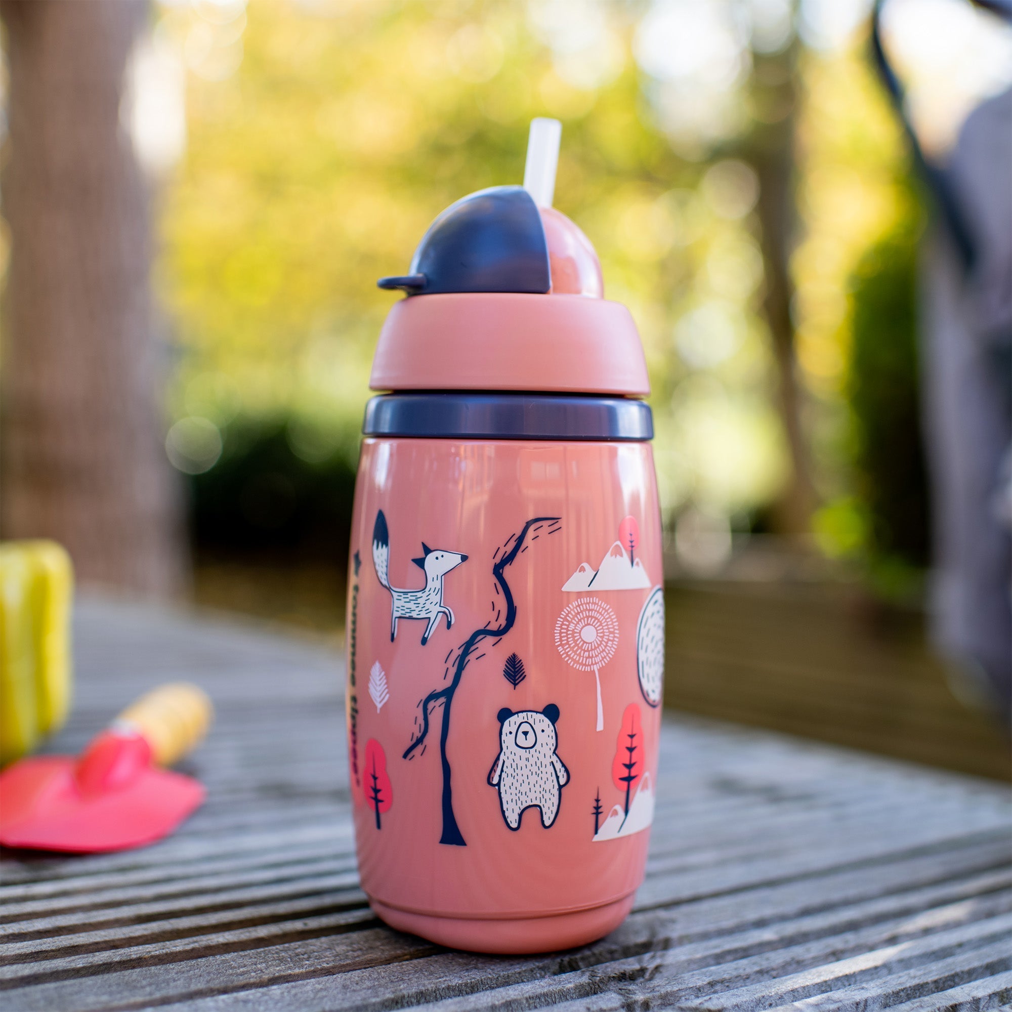 Tommee Tippee Insulated Straw Cup - Pink 36M+ - Shopping4Africa