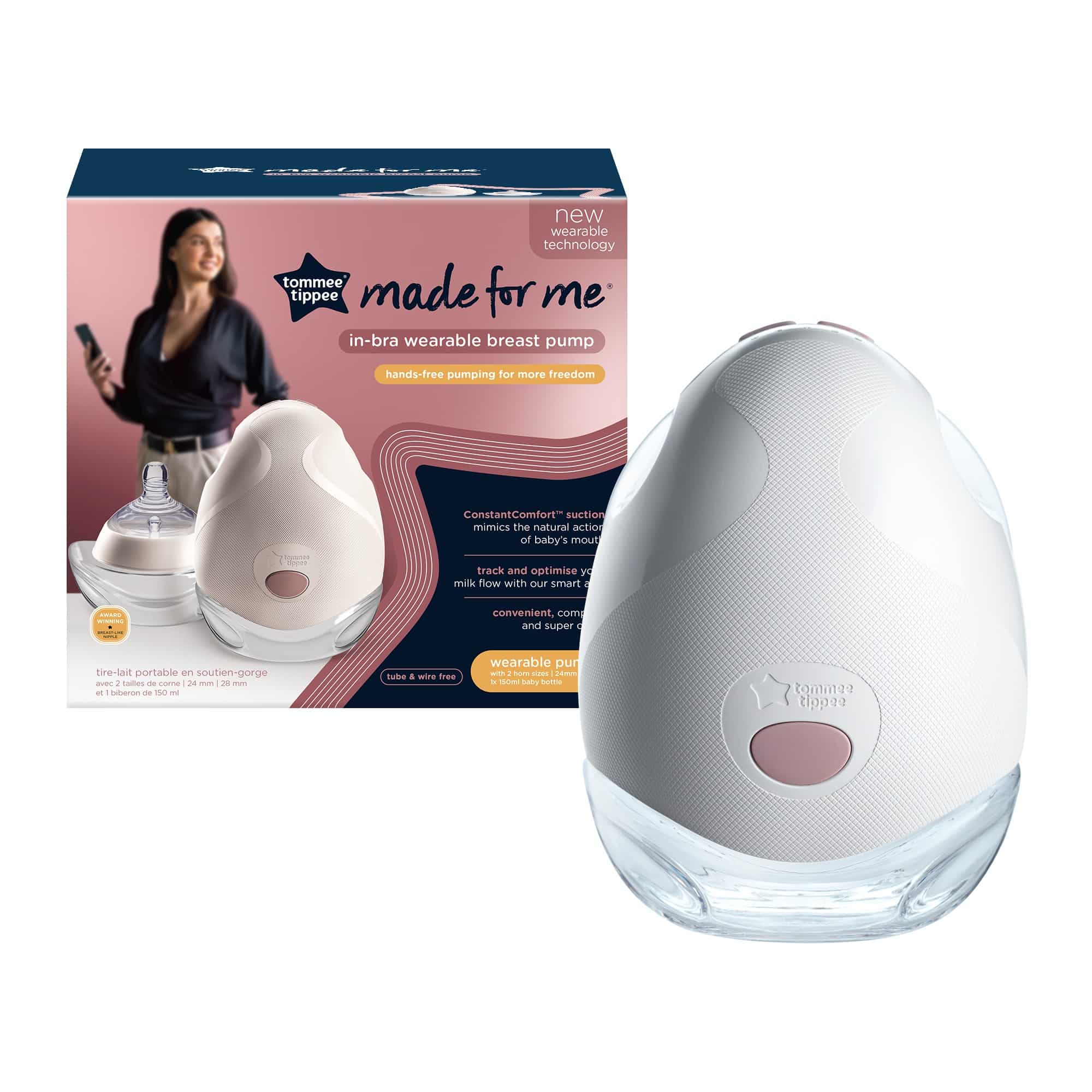 Tommee Tippee Made For Me Single Wearable Breast Pump - Shopping4Africa