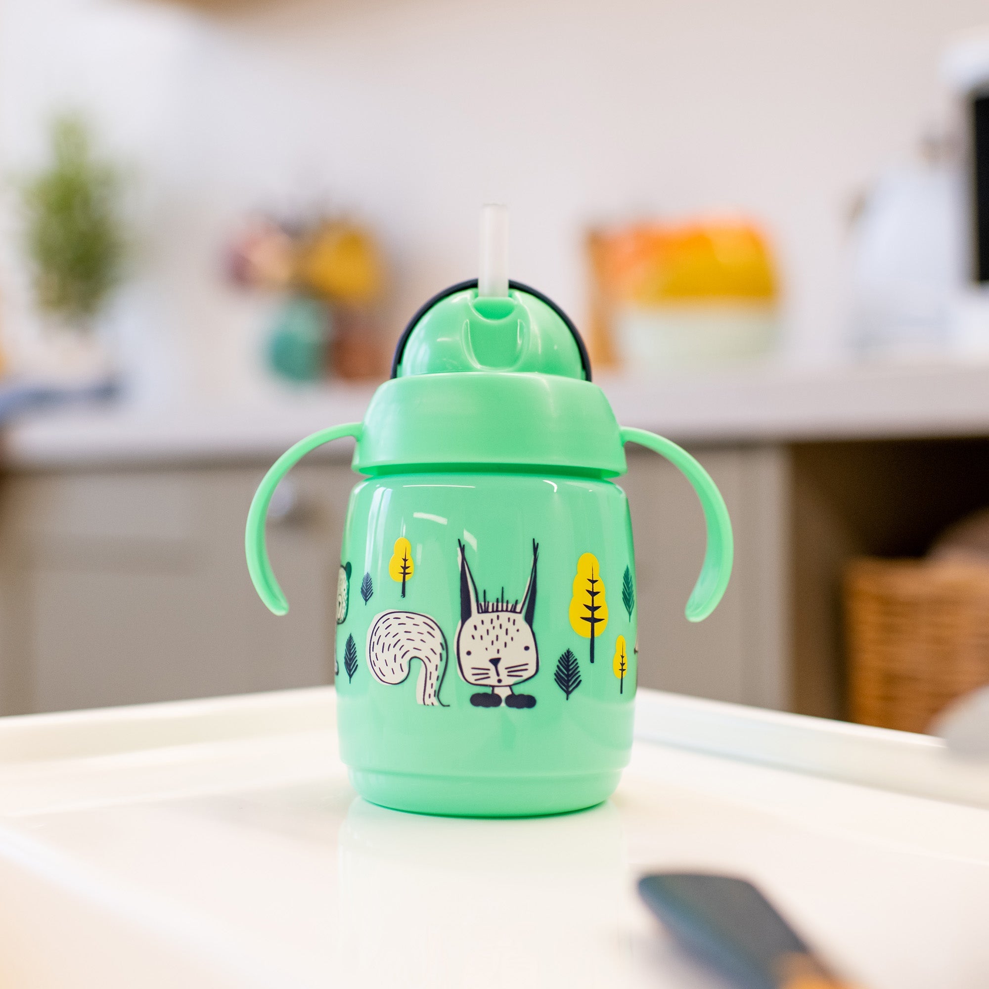 Tommee Tippee Trainer Straw Cup 300Ml - Green 6M+ - Shopping4Africa