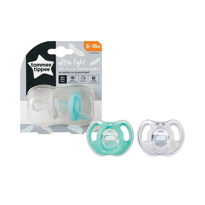 Tommee Tippee Ultra Light Silicone Soother 6 - 18M 2Pk - Shopping4Africa