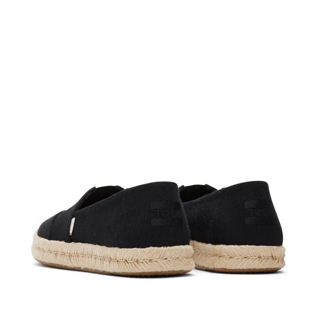 TOMS Alpargata Rope Espadrille 2.0 - Black - Shopping4Africa