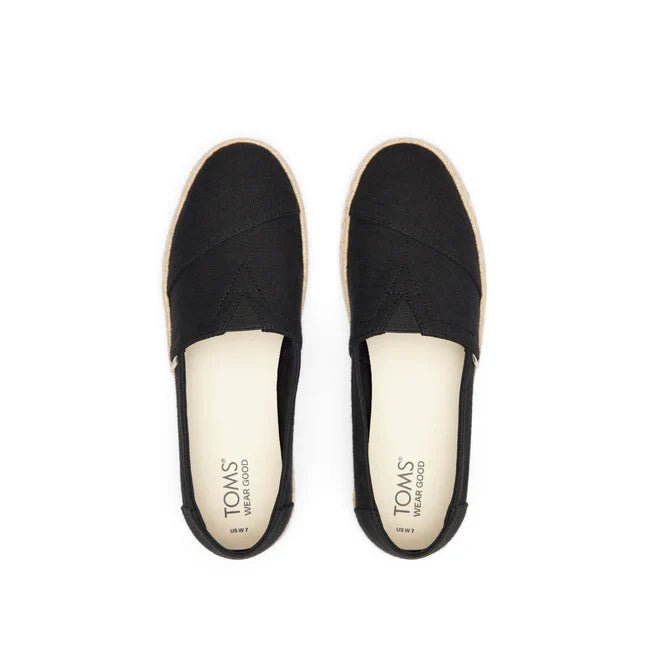 TOMS Alpargata Rope Espadrille 2.0 - Black - Shopping4Africa