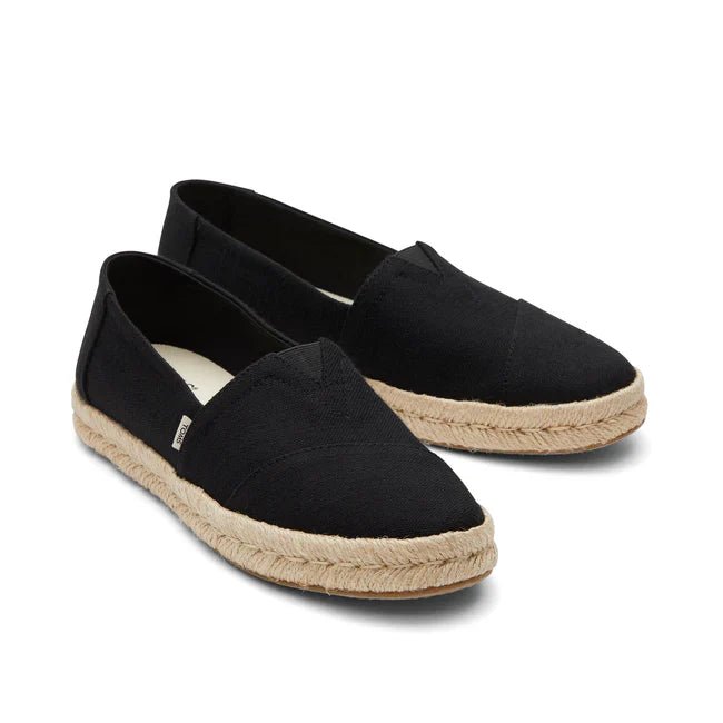 TOMS Alpargata Rope Espadrille 2.0 - Black - Shopping4Africa