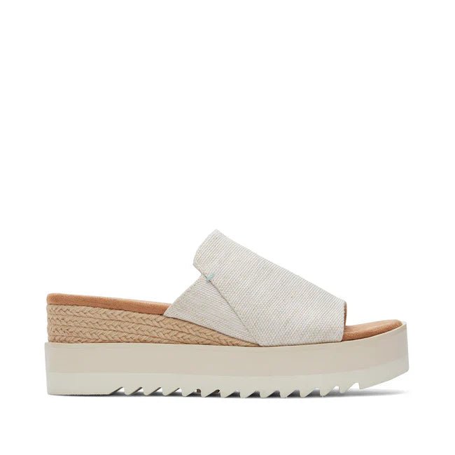 TOMS Diana Mule Wedge Sandal - Natural - Shopping4Africa