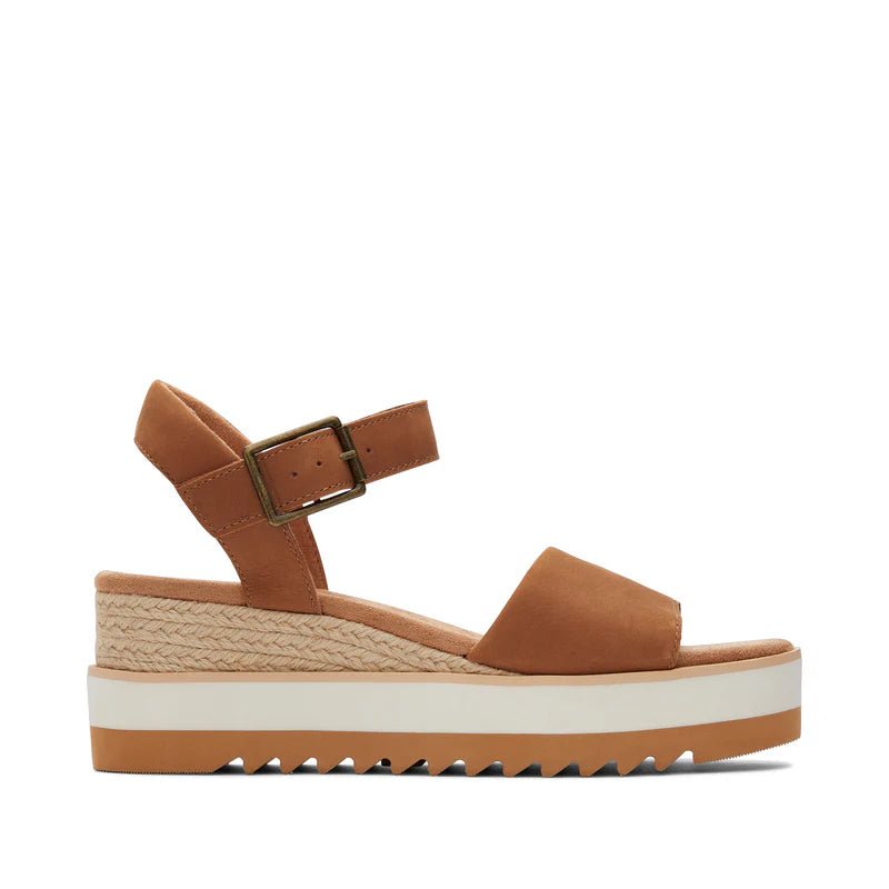 TOMS Diana Wedge Heel - Tan - Shopping4Africa