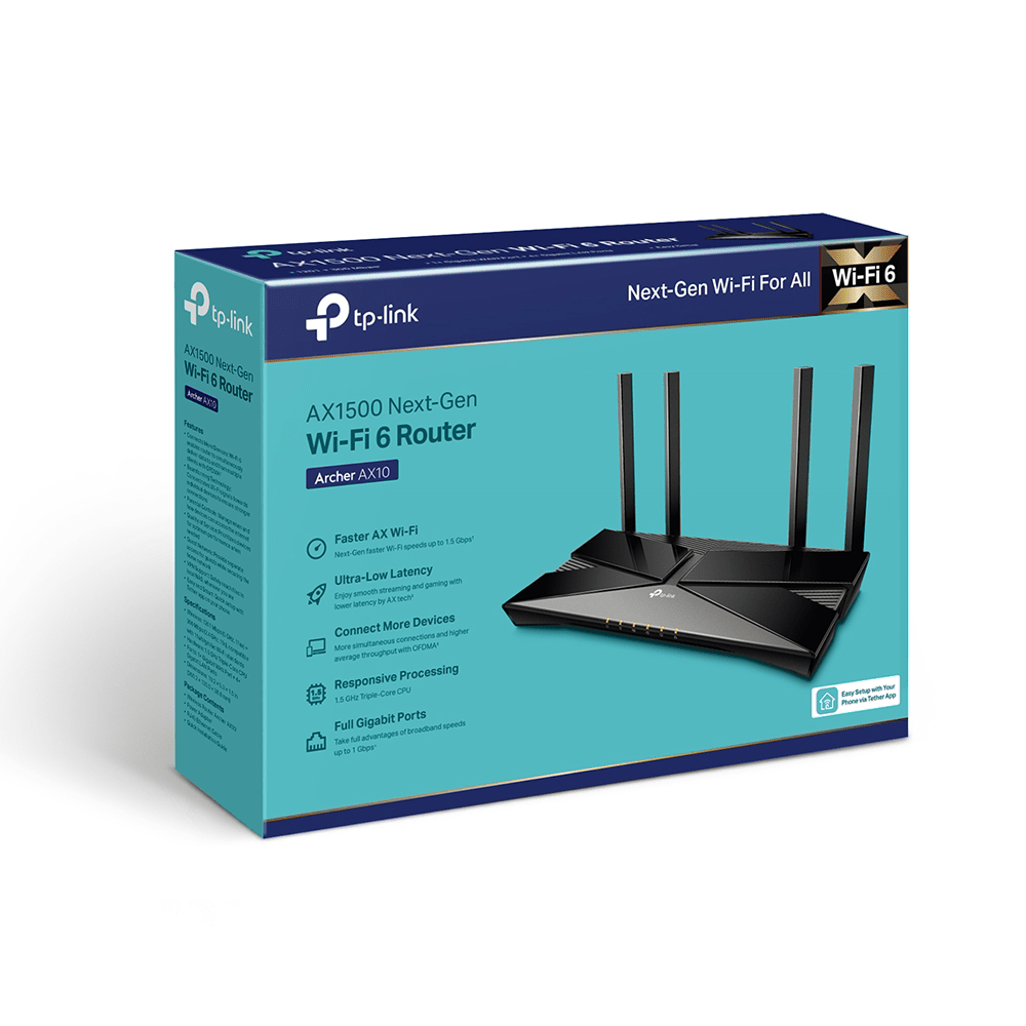 TP - Link Archer AX10 AX1500 Wi - Fi 6 Router - Shopping4Africa