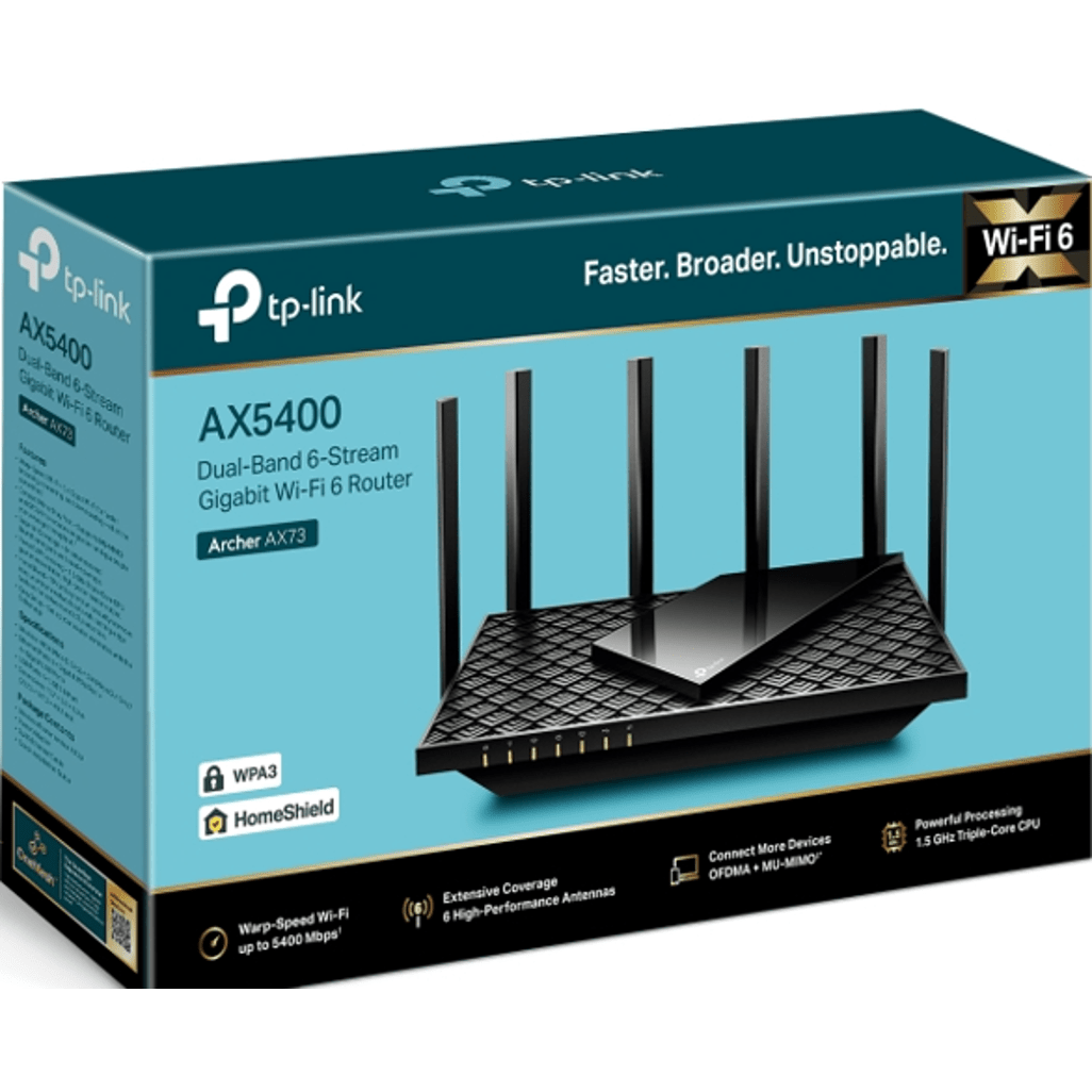 TP - Link Archer AX73 AX5400 Dual - Band Wi - Fi 6 Router - Shopping4Africa