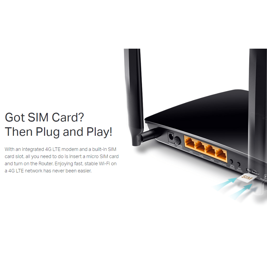TP - Link Archer MR400 AC1200 Wireless Dual Band 4G LTE Router - Shopping4Africa