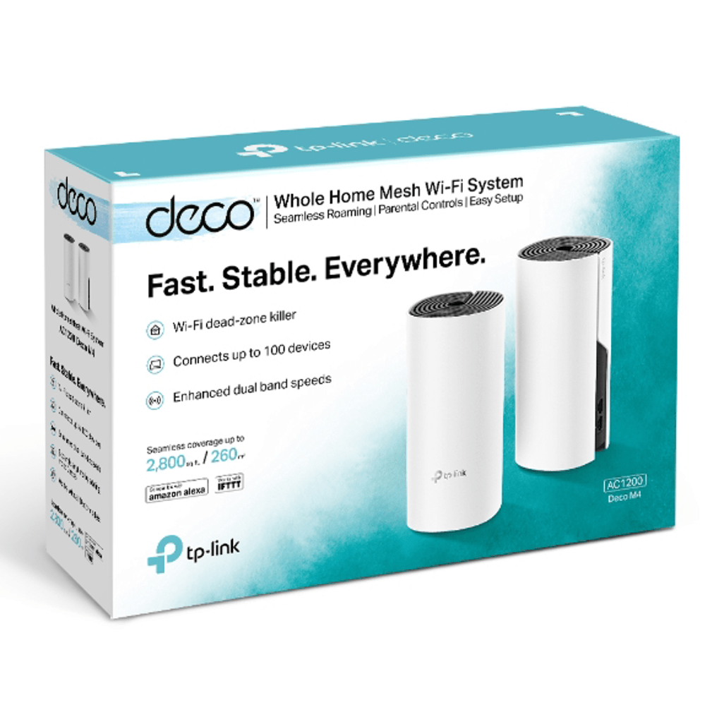 TP - Link Deco M4 AC1200 Whole - Home Mesh Wi - Fi System - Shopping4Africa