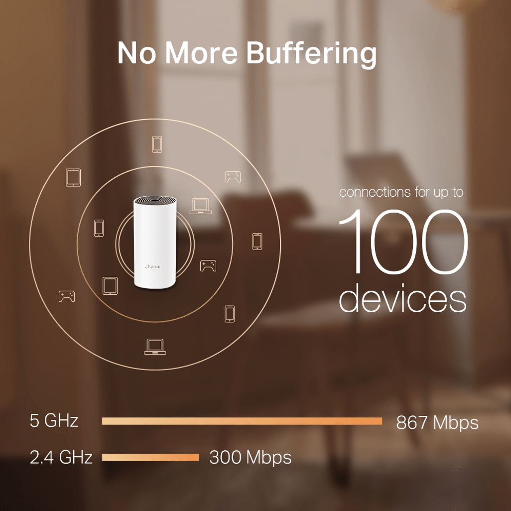 TP - Link Deco M4 AC1200 Whole - Home Mesh Wi - Fi System - Shopping4Africa