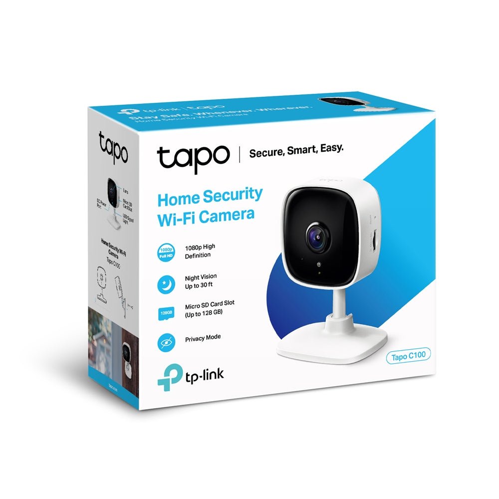 TP - Link Tapo C100 1080P Home Security Wi - Fi Camera - Shopping4Africa