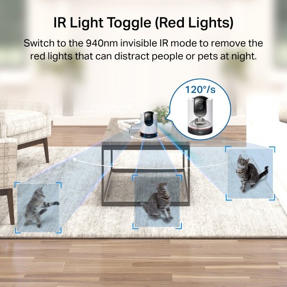 TP - Link Tapo C225 2K QHD Pan/Tilt AI Home Security Wi - Fi Camera - Shopping4Africa