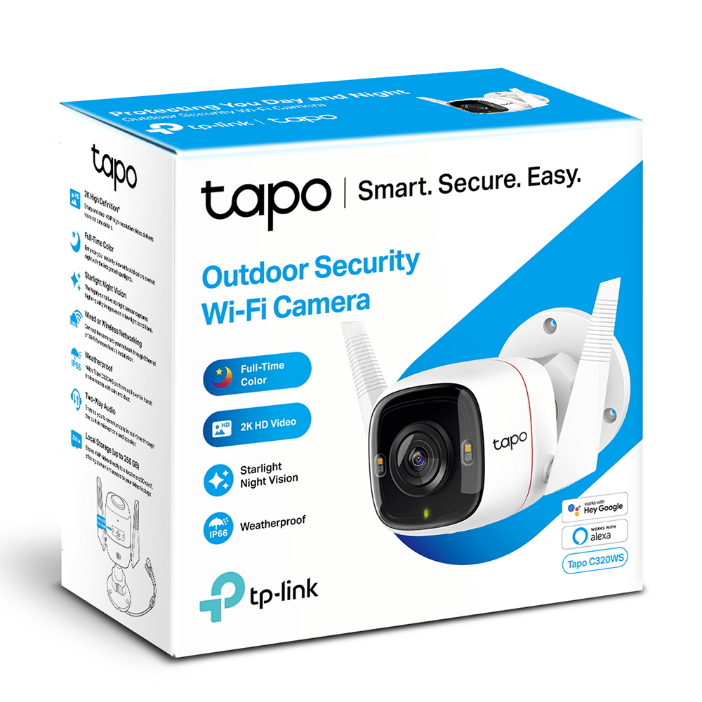 TP - Link Tapo C320WS 2K QHD Outdoor Security Wi - Fi Camera - Shopping4Africa