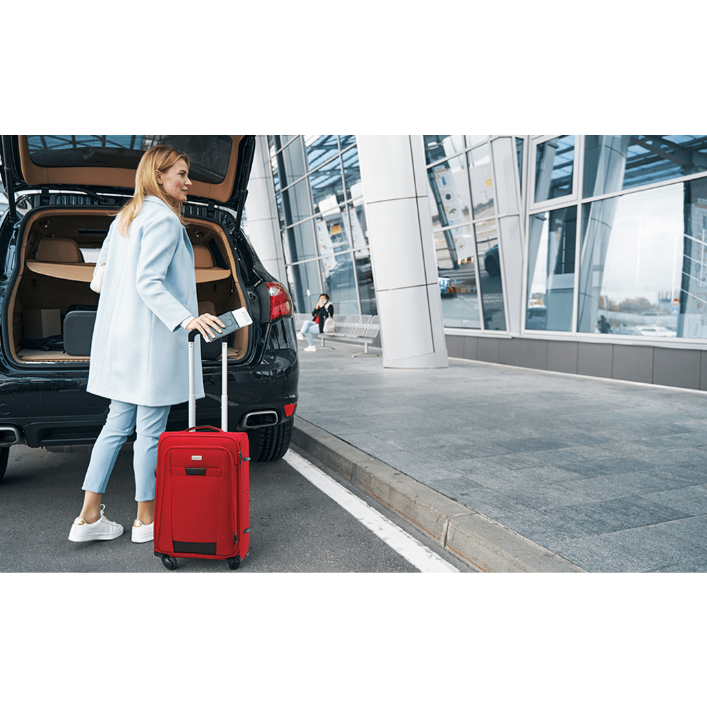 Travelwize Arctic 4 - wheel Spinner Trolley Case - Red (55 - 65cm) - Shopping4Africa