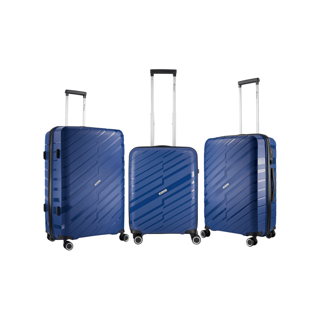 Travelwize Java PP 4 - Wheel Spinner Luggage - Azure 55 - 75cm - Shopping4Africa