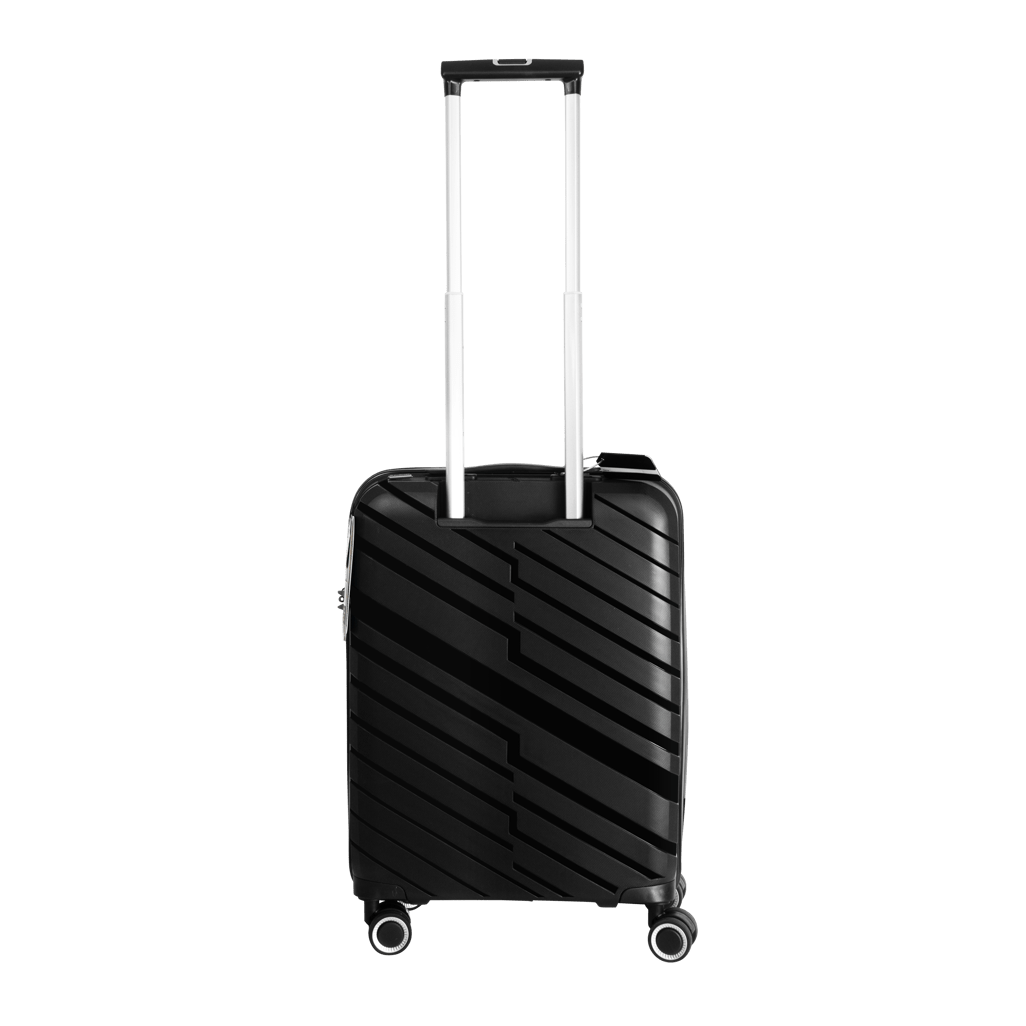 Travelwize Java PP 4 - Wheel Spinner Luggage - Black 55 - 75cm - Shopping4Africa