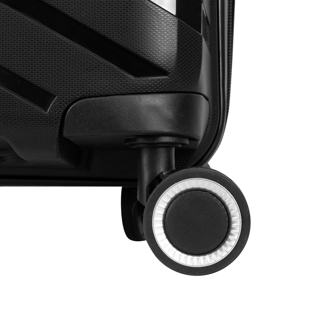 Travelwize Java PP 4 - Wheel Spinner Luggage - Black 55 - 75cm - Shopping4Africa