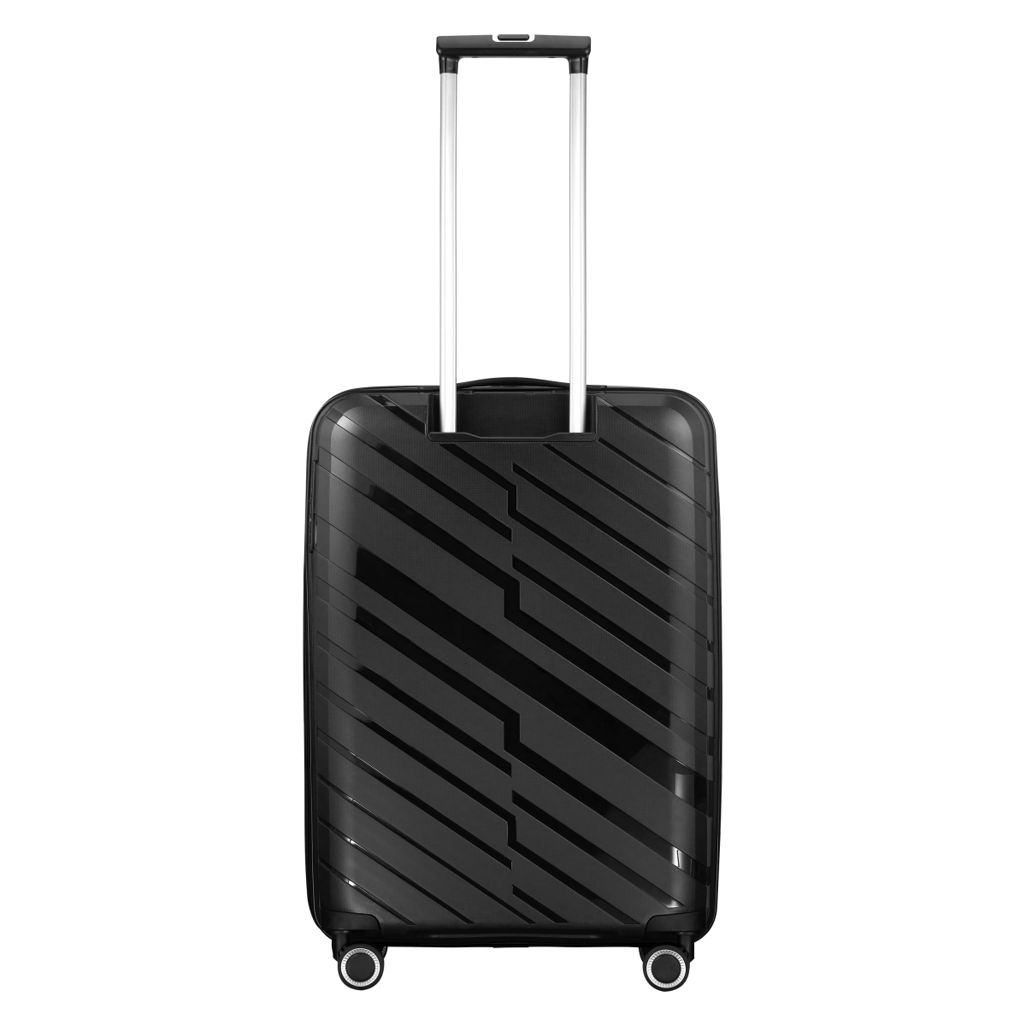 Travelwize Java PP 4 - Wheel Spinner Luggage - Black 55 - 75cm - Shopping4Africa