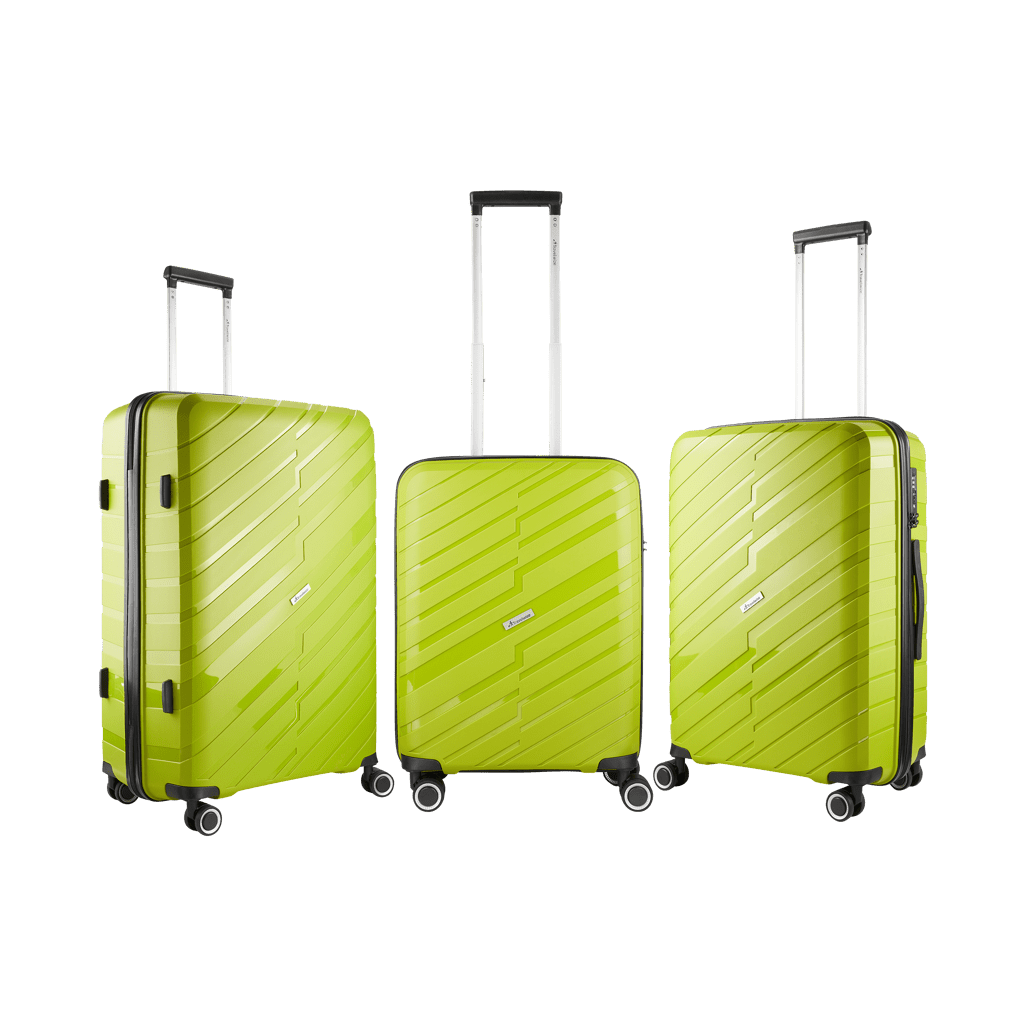 Travelwize Java PP 4 - Wheel Spinner Luggage Lime 55 - 75cm - Shopping4Africa