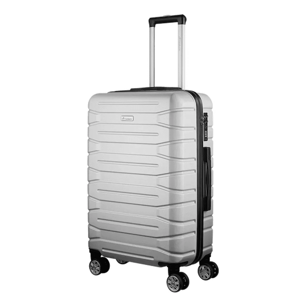 Travelwize Luggage Bag - Cabana ABS 4 - Wheel Spinner - Platinum - Shopping4Africa