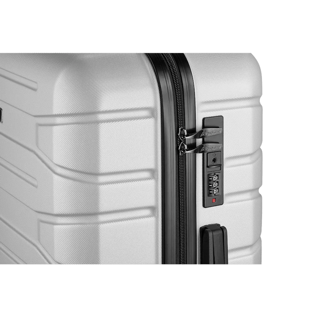 Travelwize Luggage Bag - Cabana ABS 4 - Wheel Spinner - Platinum - Shopping4Africa