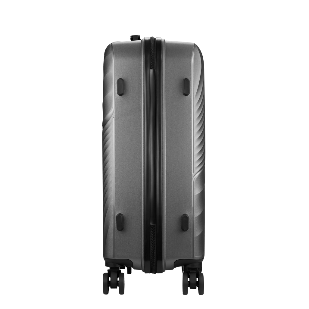Travelwize Quartz PP 4 - Wheels Spinner Luggage - Silver - Shopping4Africa