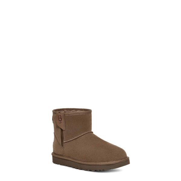 UGG Classic Mini Bailey Zip Hickory - Shopping4Africa