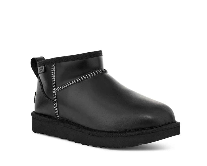 UGG Classic Ultra Mini Leather Regenerate Black - Shopping4Africa