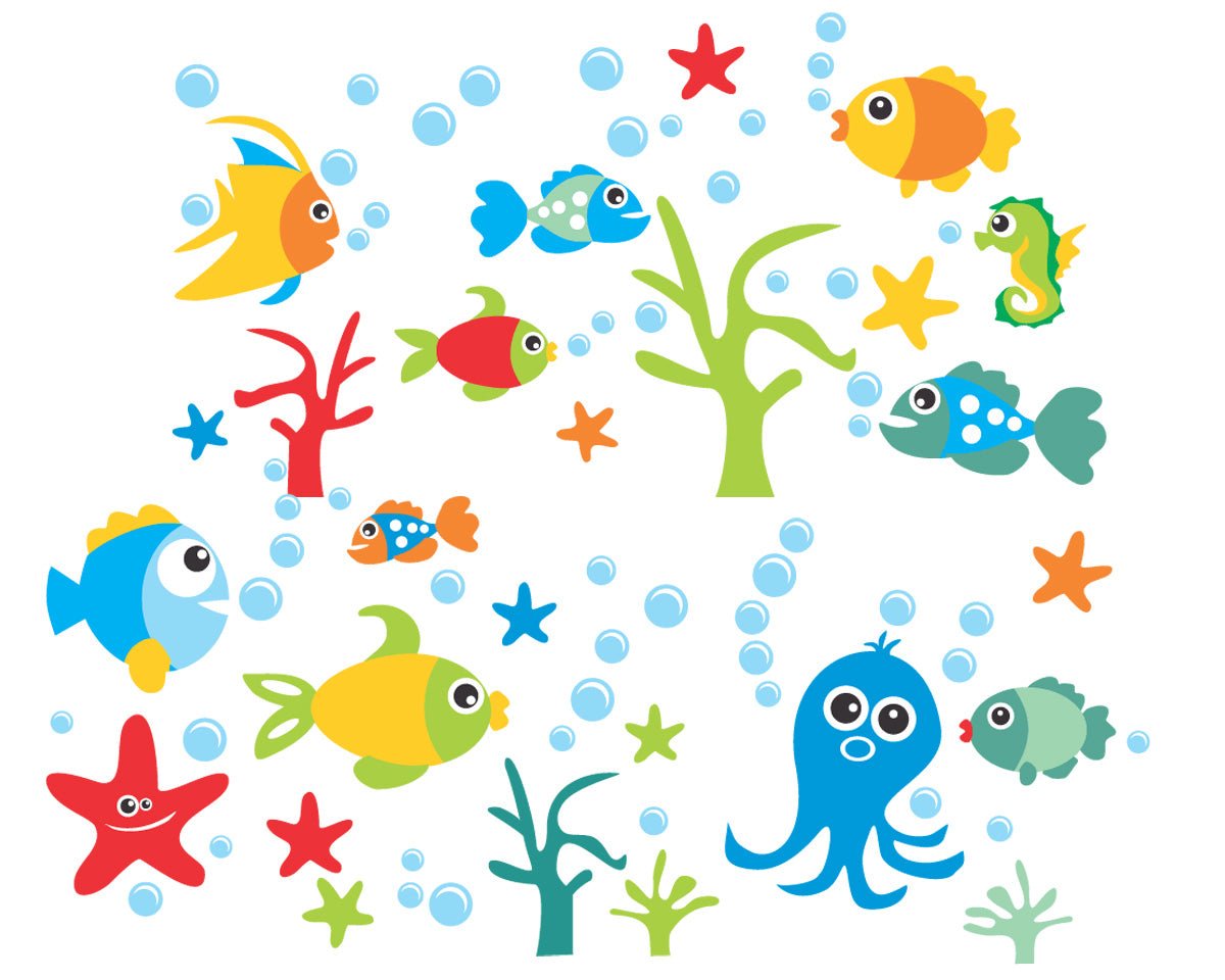 Under the Sea - Kid's wall stickers - Shopping4Africa