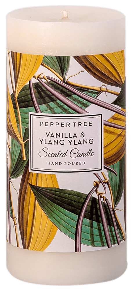 Vanilla & Ylang Ylang Scented Pillar Candle Large - Shopping4Africa