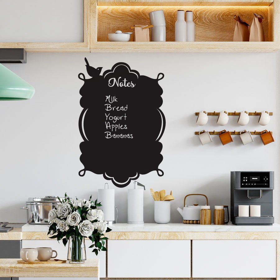 Vintage Notes - Vinyl chalkboard sticker - Shopping4Africa