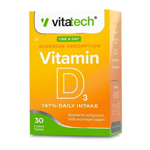 Vitatech Vitamin D3 30 Tabs - Shopping4Africa