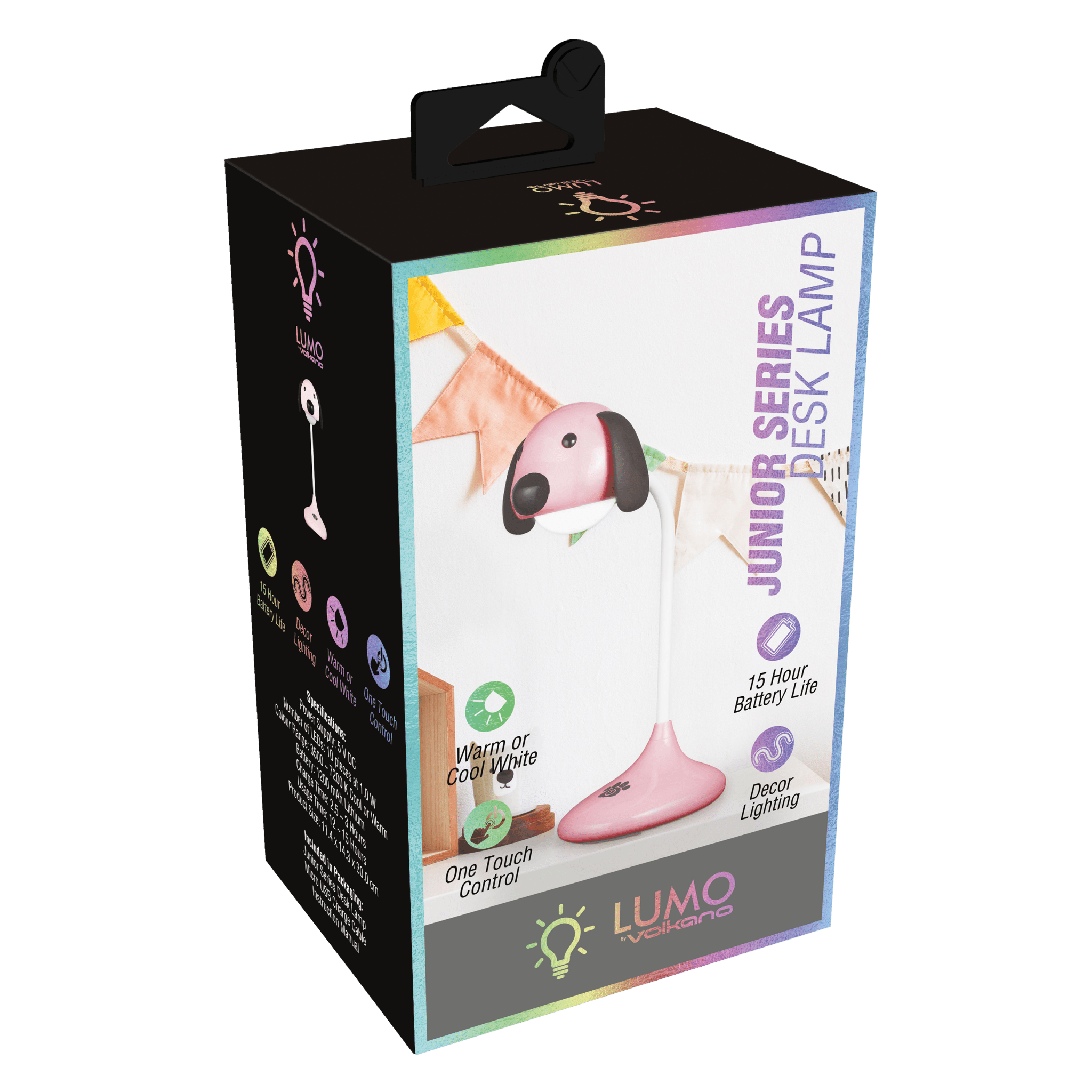 Volcano Lumo Neon Series LED Desk Lamp - Choose Colour - Shopping4Africa