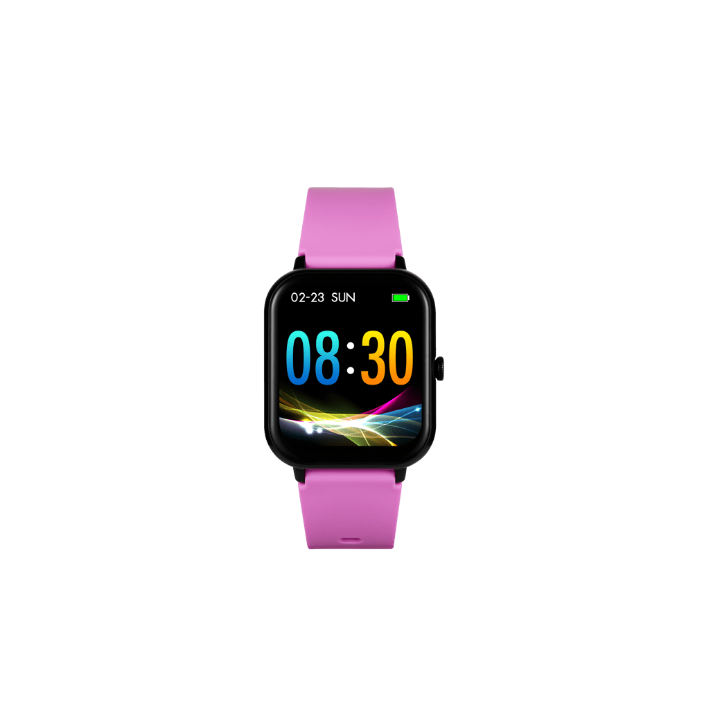 Volkano Chroma Series Smartwatch with Flamingo Pink strap - Shopping4Africa