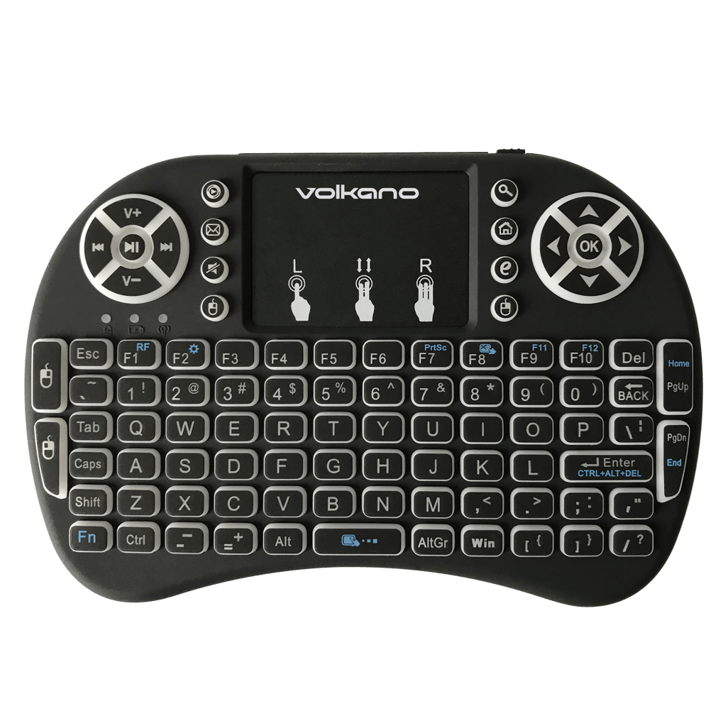 Volkano Control series Smart TV remote Control keyboard and trackpad - Shopping4Africa