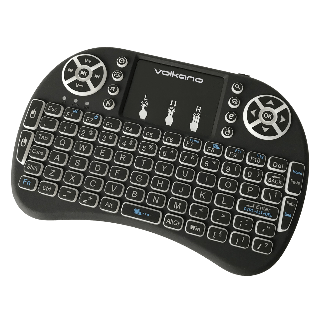Volkano Control series Smart TV remote Control keyboard and trackpad - Shopping4Africa