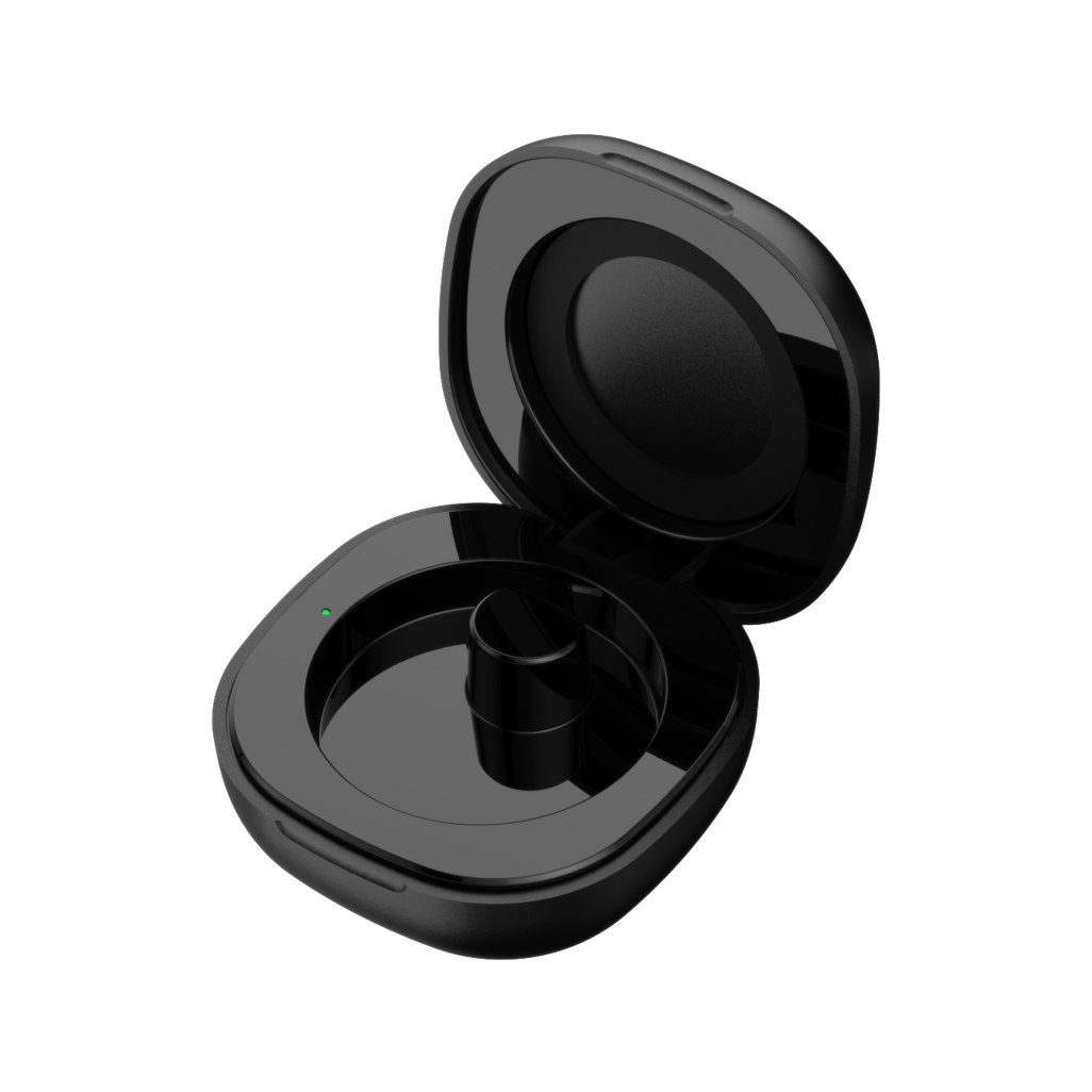 Volkano Ring series Smart Ring With Charge Case - black - Shopping4Africa